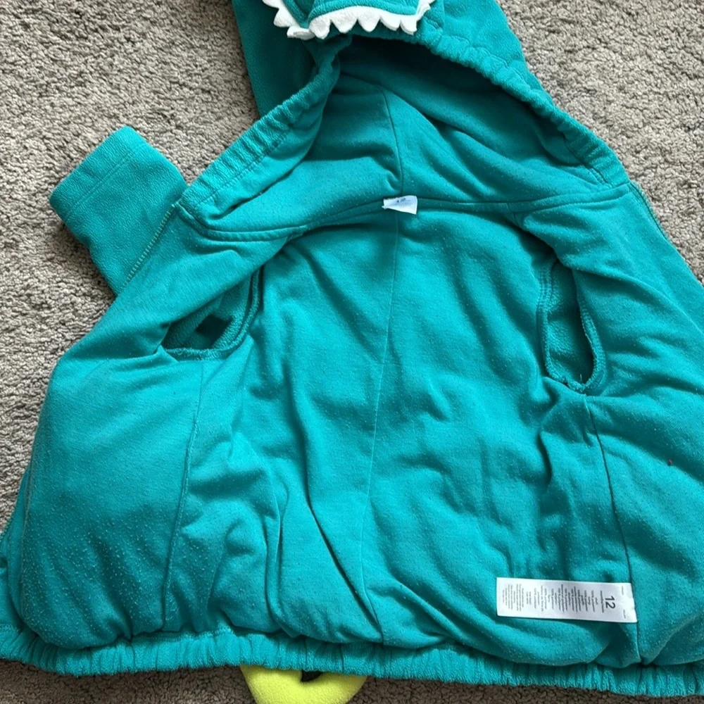 Carter’s 12 month dragon Halloween costume hooded wings tail one piece warm